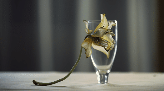 What is infertility: wilting flower